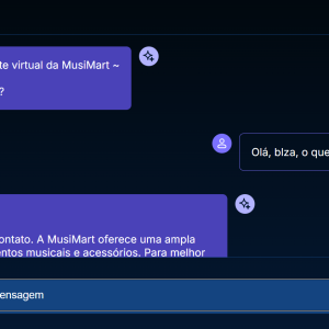 ChatBot usando a API do GEMINI para Atender clientes na MusiMart (Projeto fictício)